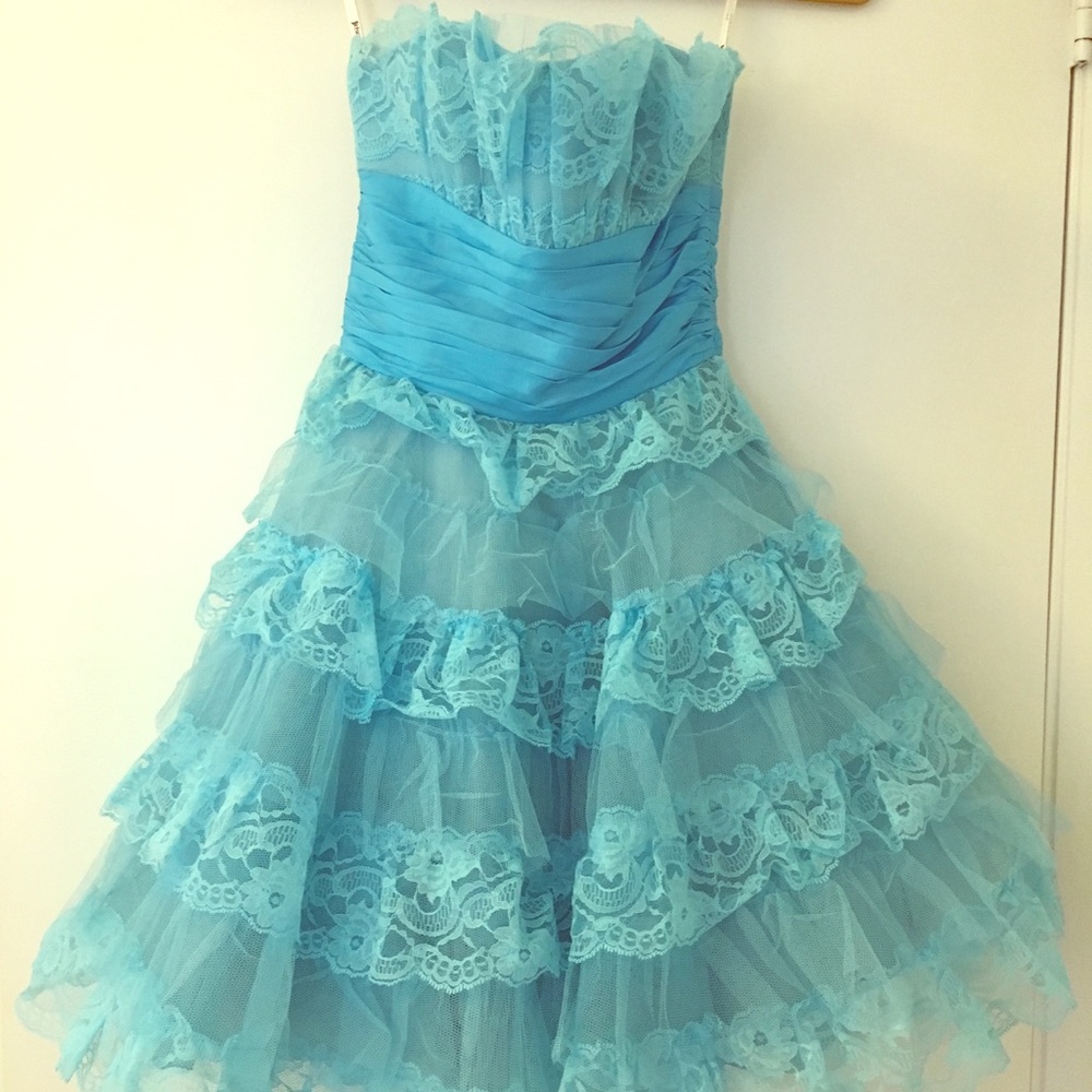 Betsey Johnson RARE mini tea party dress